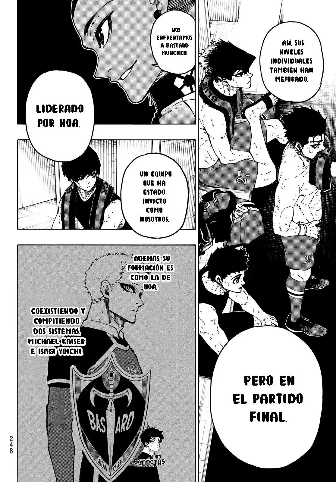 Blue Lock — Capítulo 246 — Página 17